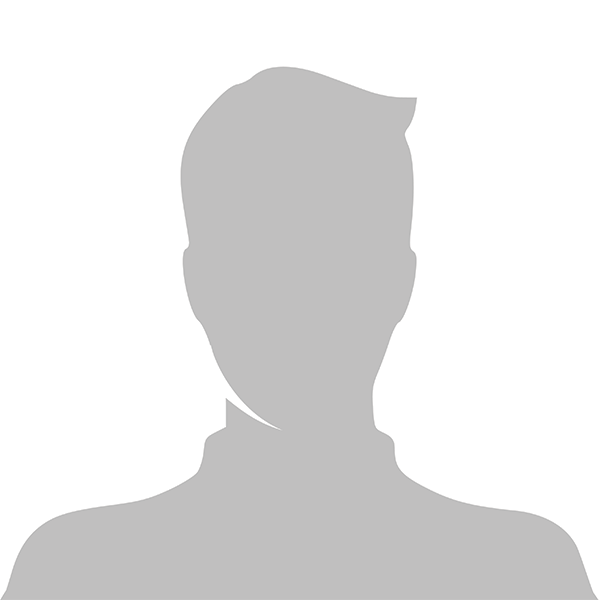 The image displays a placeholder graphic commonly used in web design to indicate where an actual photo would be placed. It features a silhouette of a person s head and shoulders, set against a white background, with no facial features or details that could identify an individual.